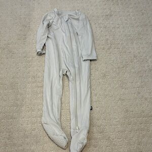 Kyte Baby Cozy Gray Kids One Piece 6-12mo